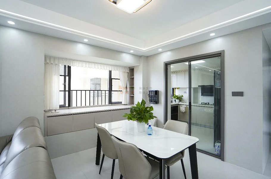 半島1號戶型，客廳+餐廳設計秘訣，90后都搶著抄作業